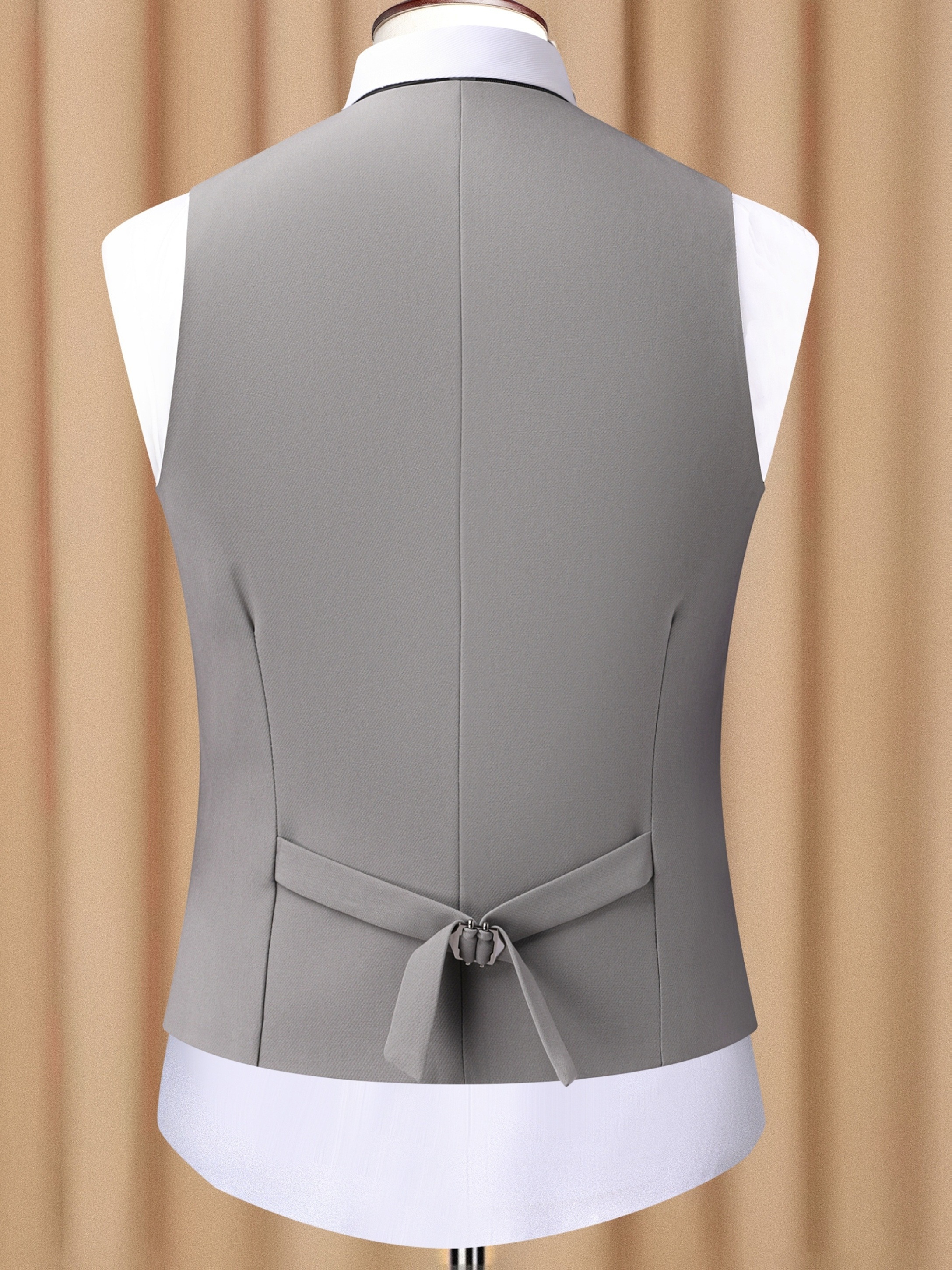 retro double breasted suit vest men british style fit - Temu Mauritius