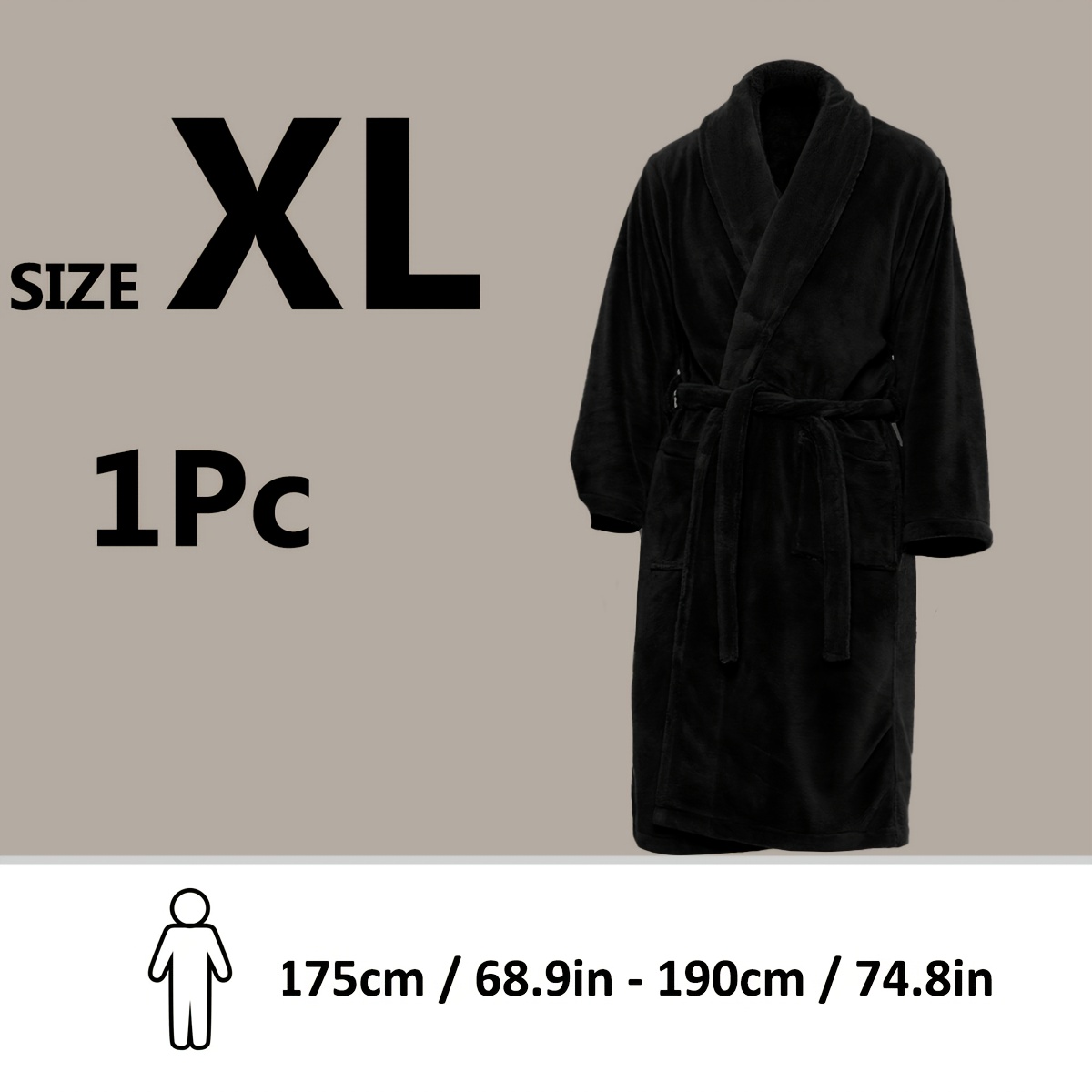 Unisex Extra Warm Coral Fleece Bathrobe Mens And Women Adult Robes For Your Bathroom Bath Towel Bedroom Shawl Collar Robes