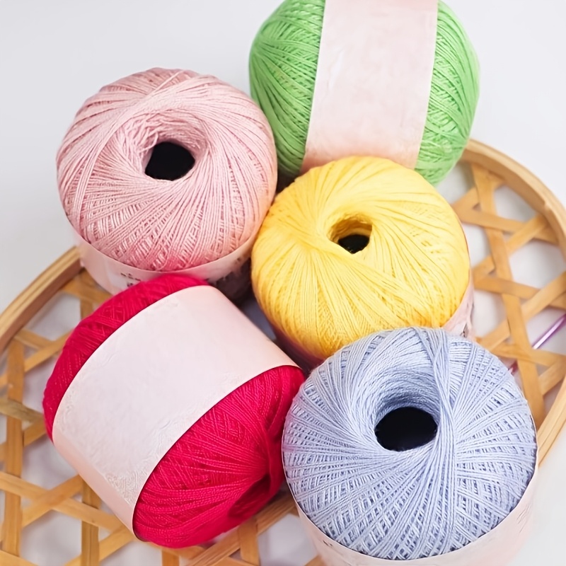 Fine Lace Thread, 50G Skein for Crochet