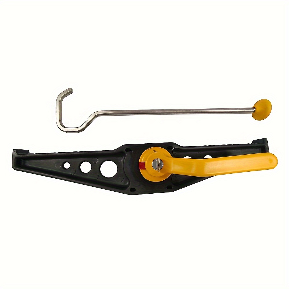 Image of 1pc For Locking Lockable Roof Bar Ladder Clamp Adjustable