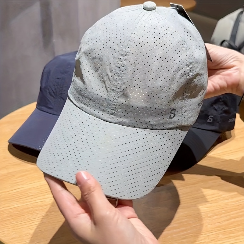 Running Hat For Men & Women - UPF 30+ Sun Protection, Mesh Quick-Dry Baseball Cap For Outdoor Sports