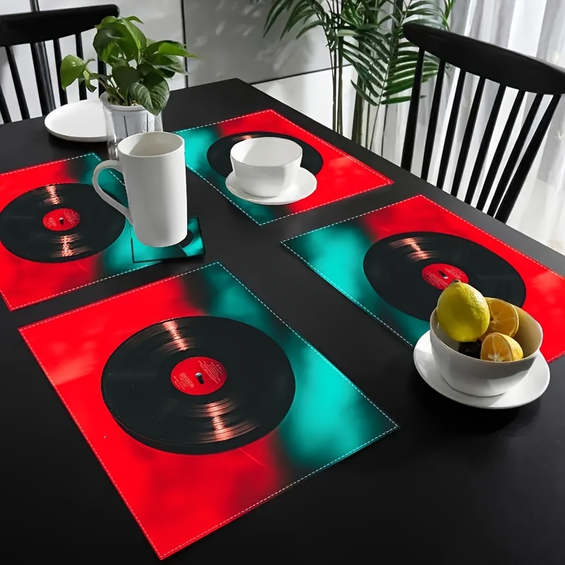 

de 4 de Tableaux de Vinyles - la Décoration de , Célébrations en , Dîners d' & Accents de