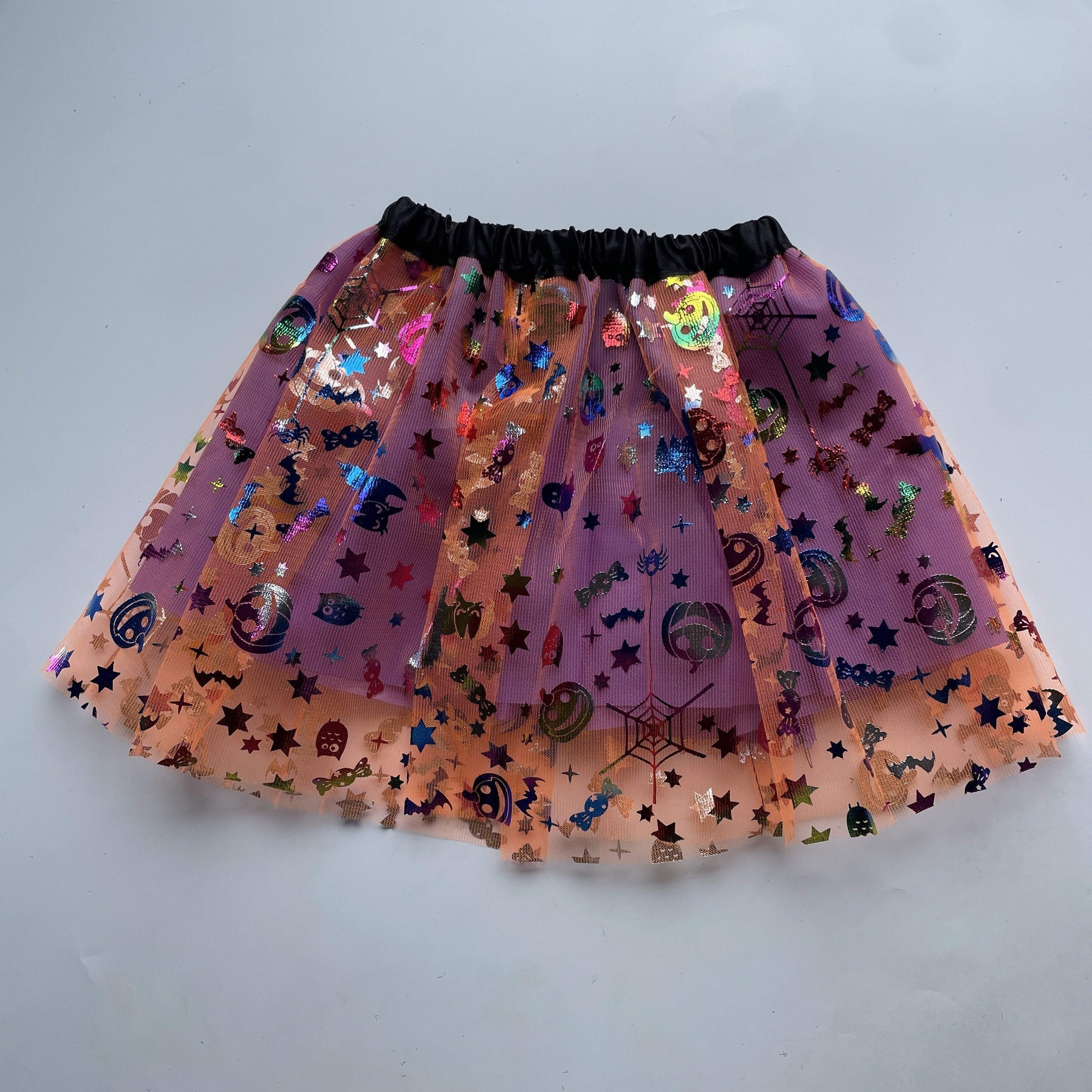 Image of Holiday Tulle Skirt, Little Princess Party Dress For Gatherings, Dance Performances, And Festive Celebrations, In 3 Styles, Without Battery