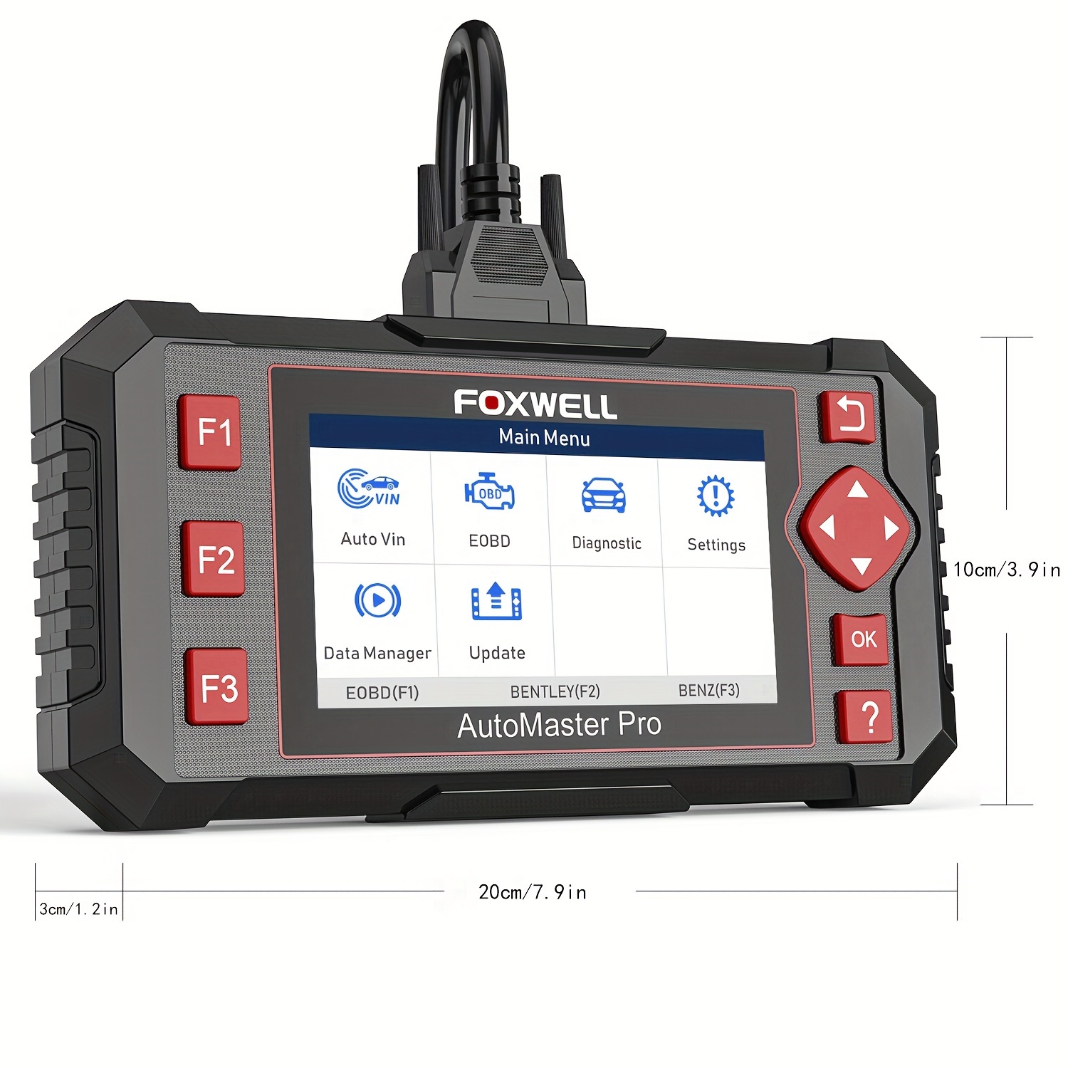 Foxwell Nt604 Elite Obd2 Scanner Abs Srs Transmission Check - Temu
