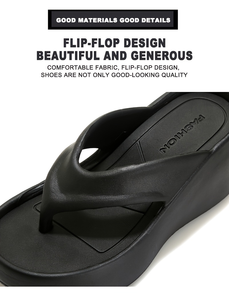 womens   flip flops with arch support casual slide sandals for indoor outdoor summer patio pool non slip eva sole Product details 4