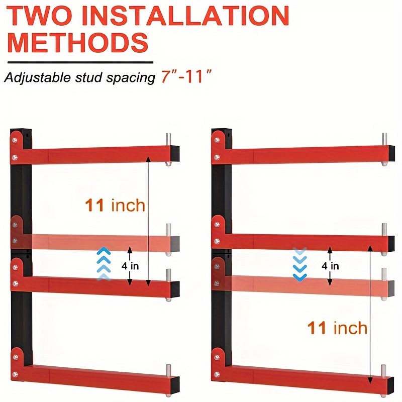 Campingandkayaking Overhead or Wall Rod Storage SYSTEM. Two Sizes to Choose from