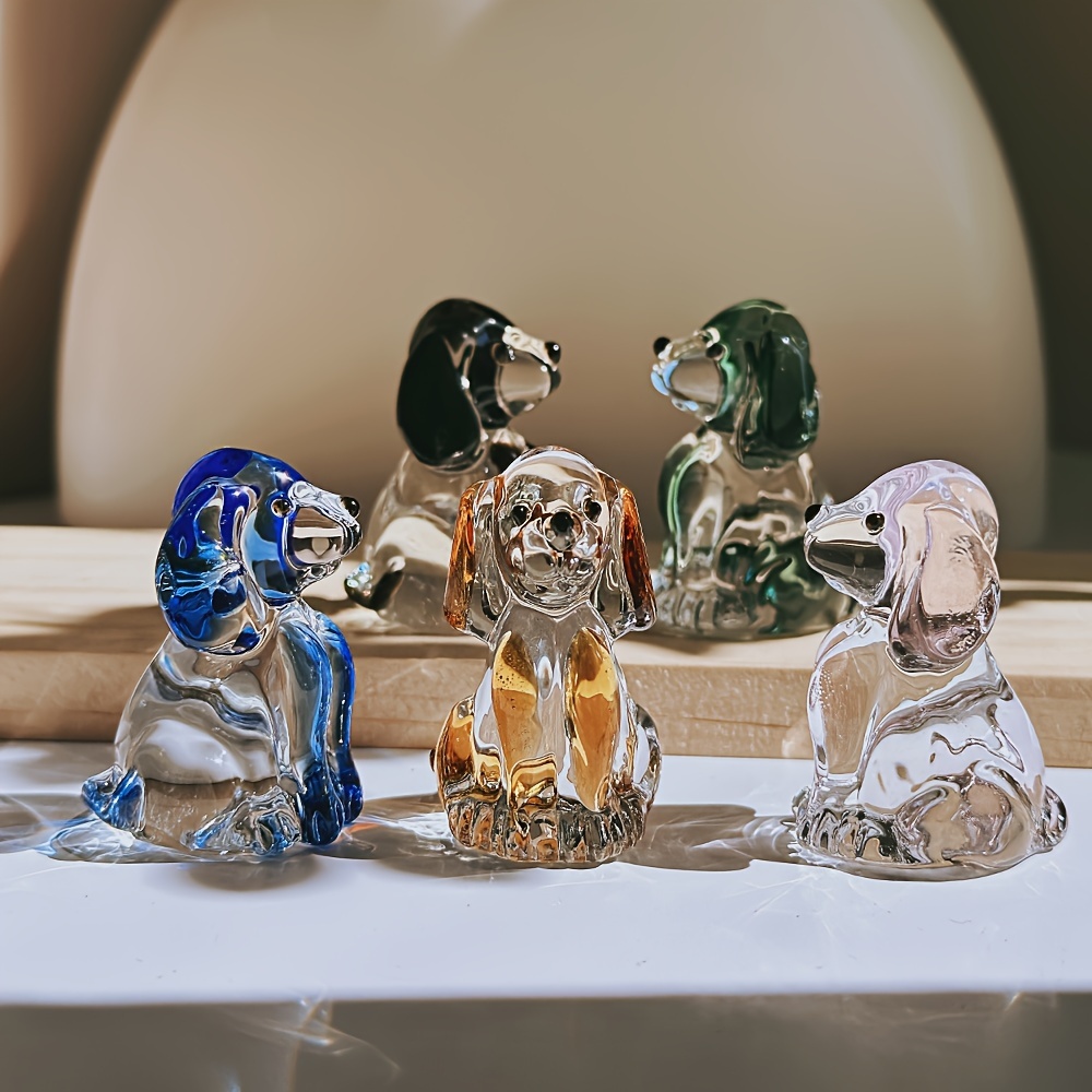 Figurine dauphin en cristal. Taille : 8cm