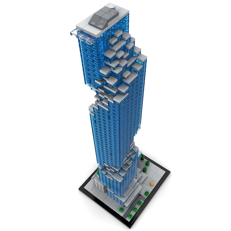 オリジナ なし）1839ピース セット ビルディングブロック moc 174819