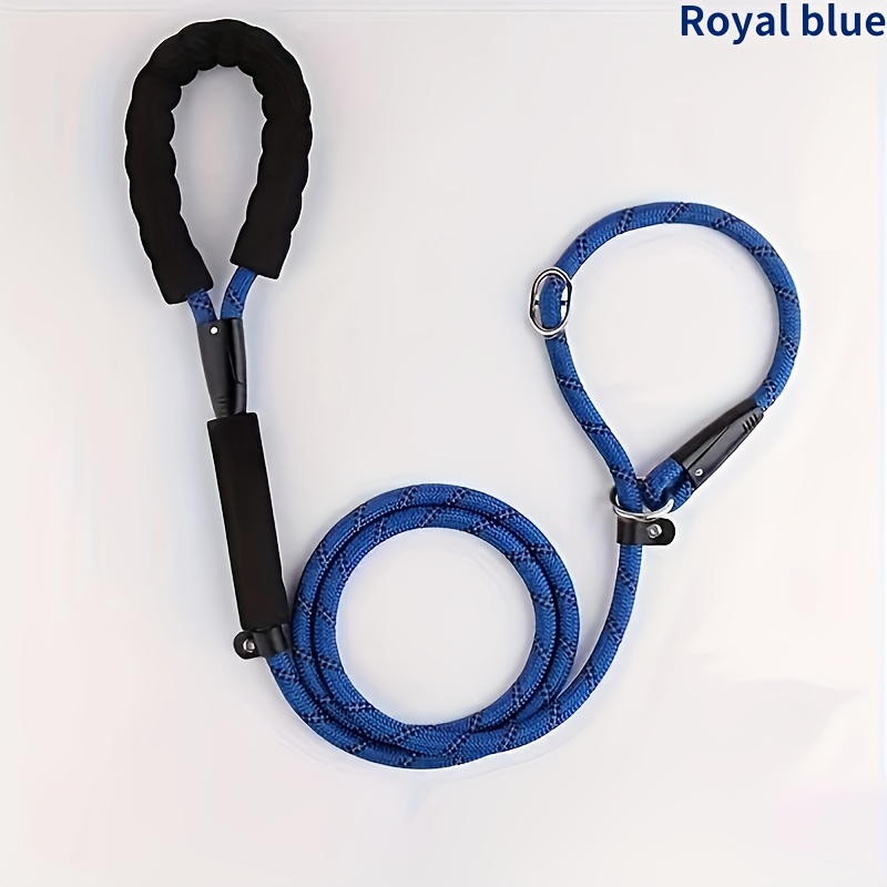 P-Rope Integrated Pet Dog Leash Collar with Adjustable Collar