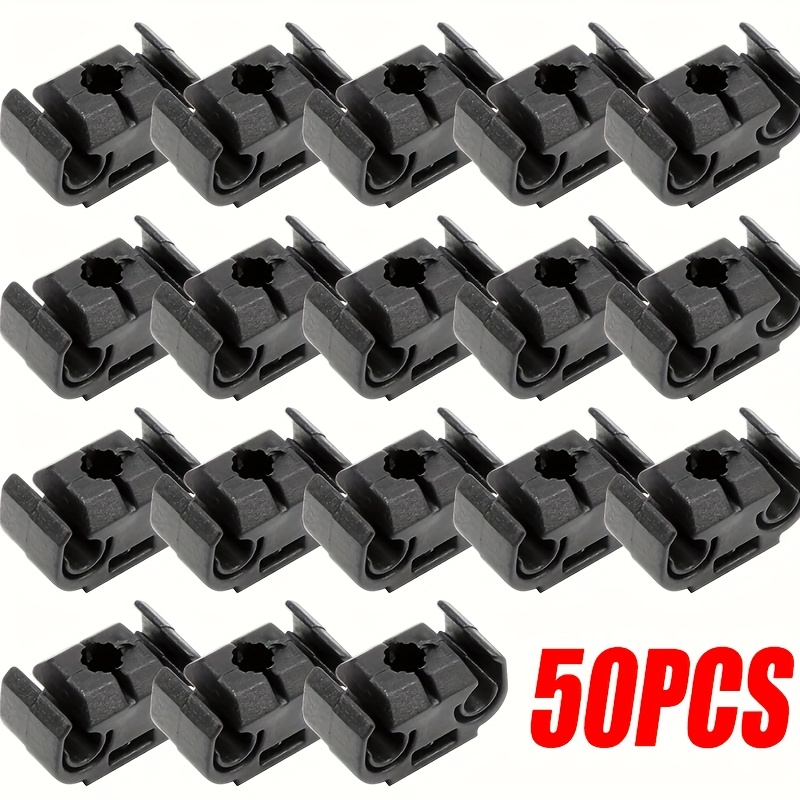 E-shop 50 Stk. Bremsleitungs-Kabelhalterung Vakuumschlauch-Rohrclip-Halterung 811611797 für VW Passat MK2 MK3 MK4 Jetta Jetta Bora für Scirocco