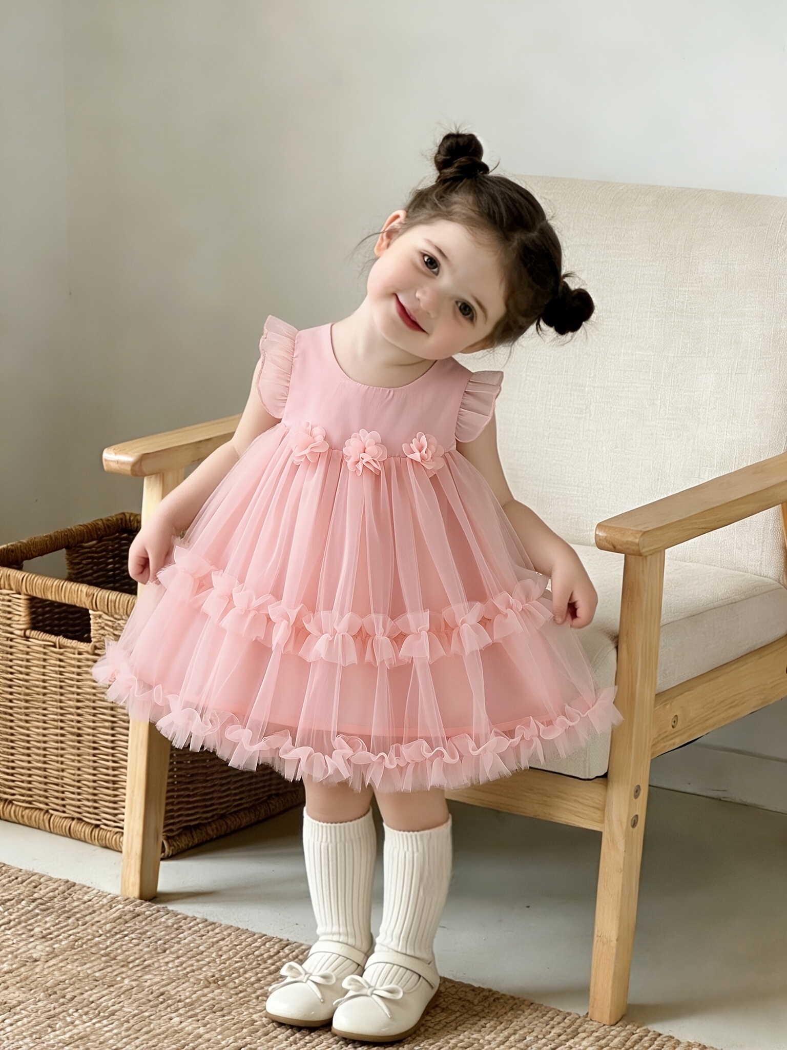 Girl Birthday Dress Year Old 12 Months-5 Years Birthday Party Dress Summer New Baby Dress