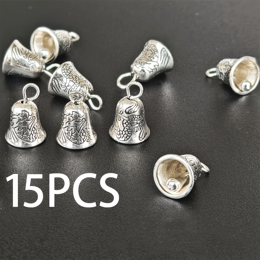 TEMU 5/15pcs , Diy Handmade Items, Bracelets And Jewelry Accessories, Ethnic-style Pendants, Antique-style Ornaments