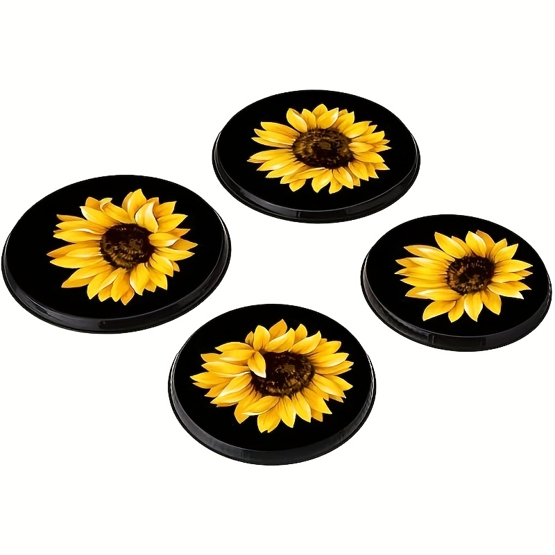 

Stove Burner Covers Set Of 4,8 Inches And 10 Inches,gas Stove Burner Covers,metal Stove Burner Cover Sunflower Bloom