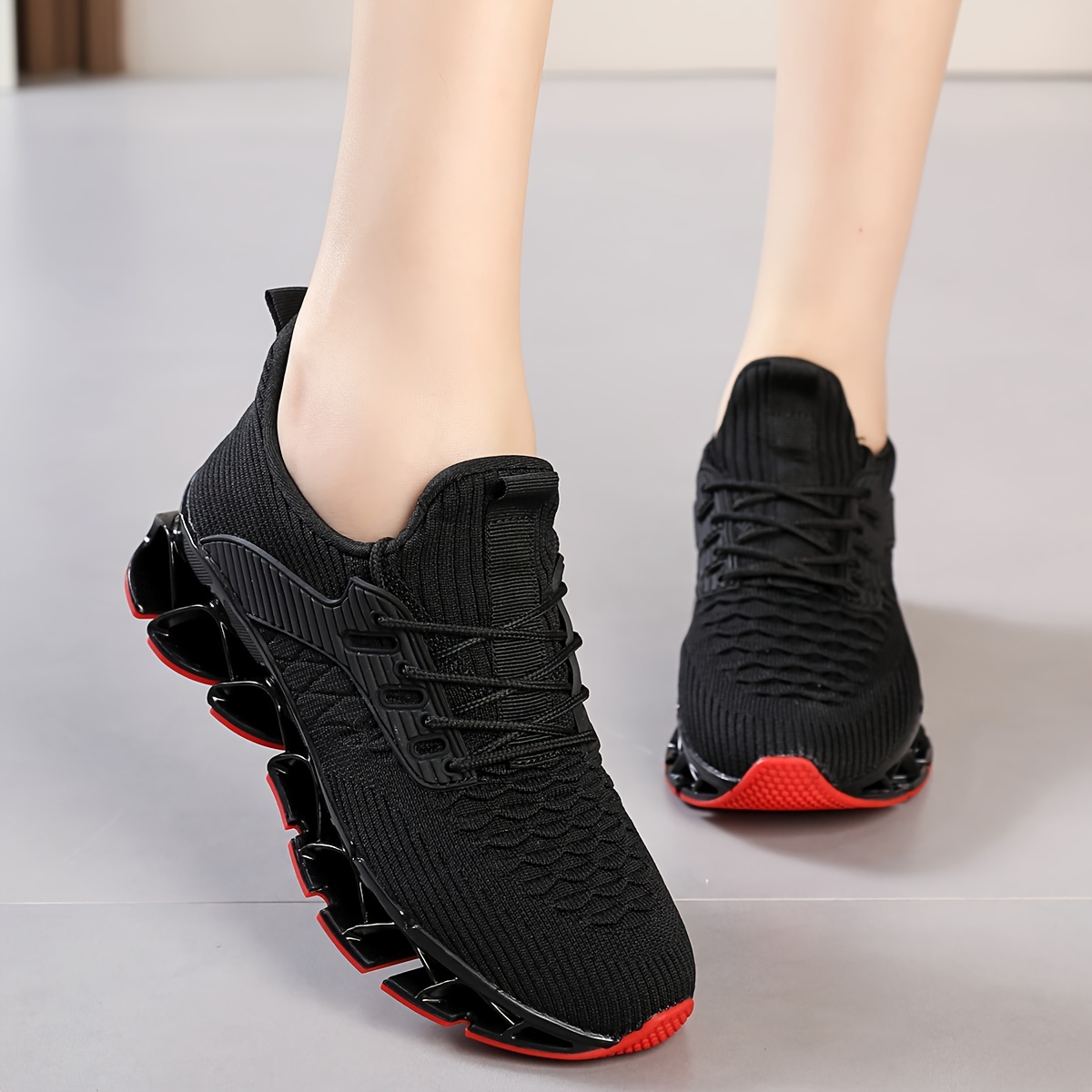 Women's Slip-on Walking Running Shoes, Casual Fashion Sneakers, Comfortable Breathable Non-slip Work Sneakers, Sports Training Shoes