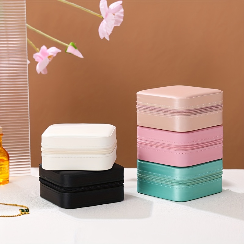 24pcs Artificial Leather Jewelry Box for Vacations