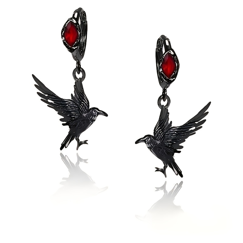TEMU Cross-border Hot-selling Thorns Series Dark Ear Hook Sweet Cool Individual Earrings Gothic Style Women's Earrings
