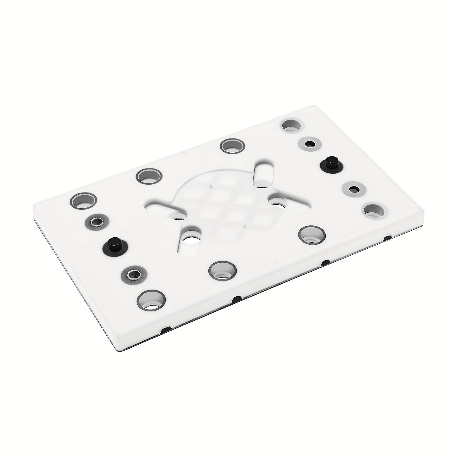 TEMU 80mm X 130mm Sanding Pads, 4-eye 12-hole Polishing Discs For Replacing Sandpaper, Compatible With Festool Rts 400 Rs 400 400