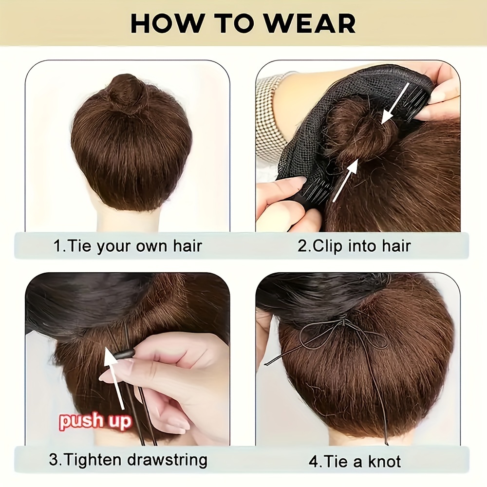   elegant afro   ponytail extension for women drawstring natural look for daily wear parties details 5