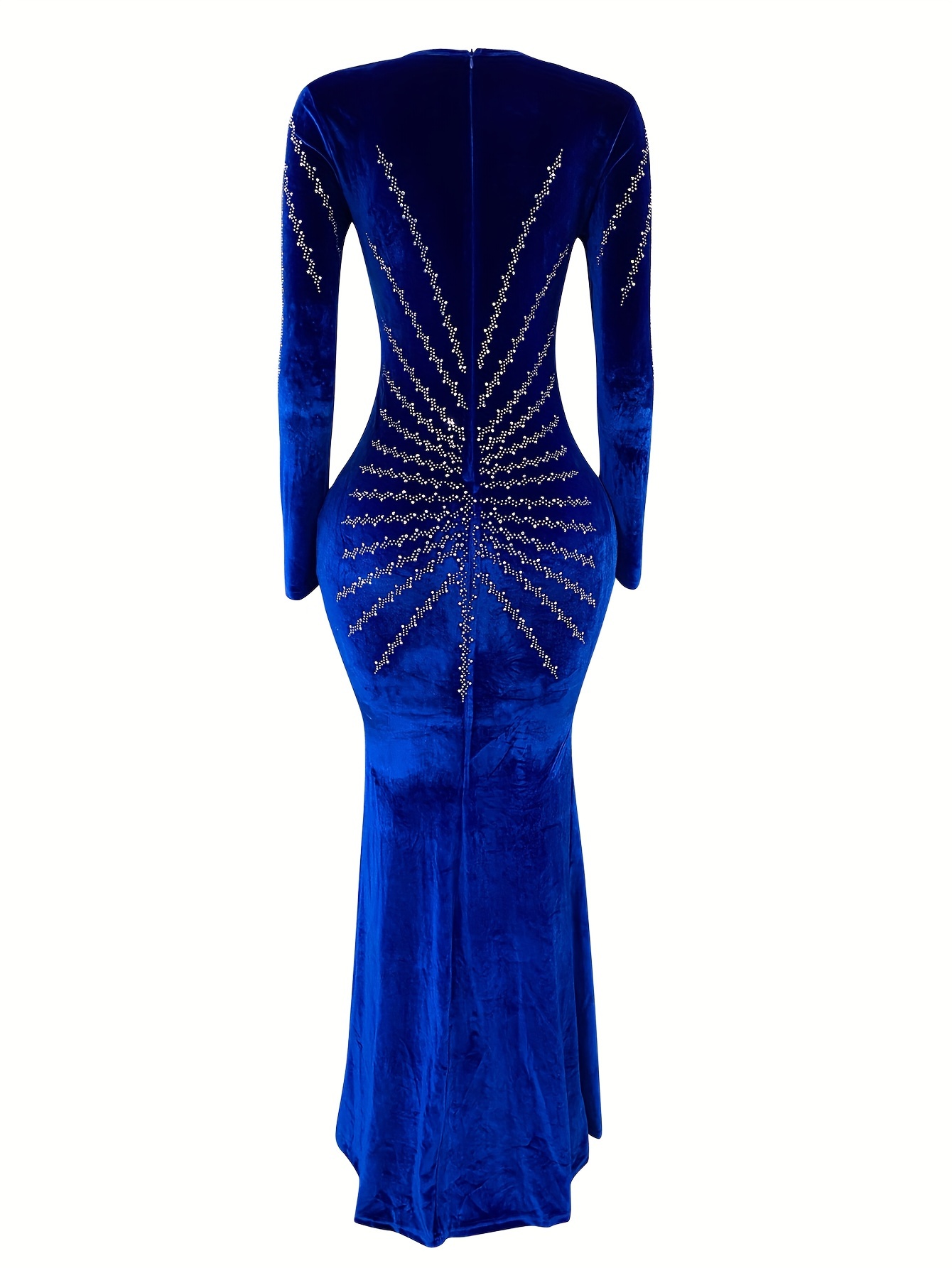 スーツ・フォーマル・ドレス Square neck velvet dress Velvet Square Neck Long Sleeve Dress – Tuxedo Closeouts