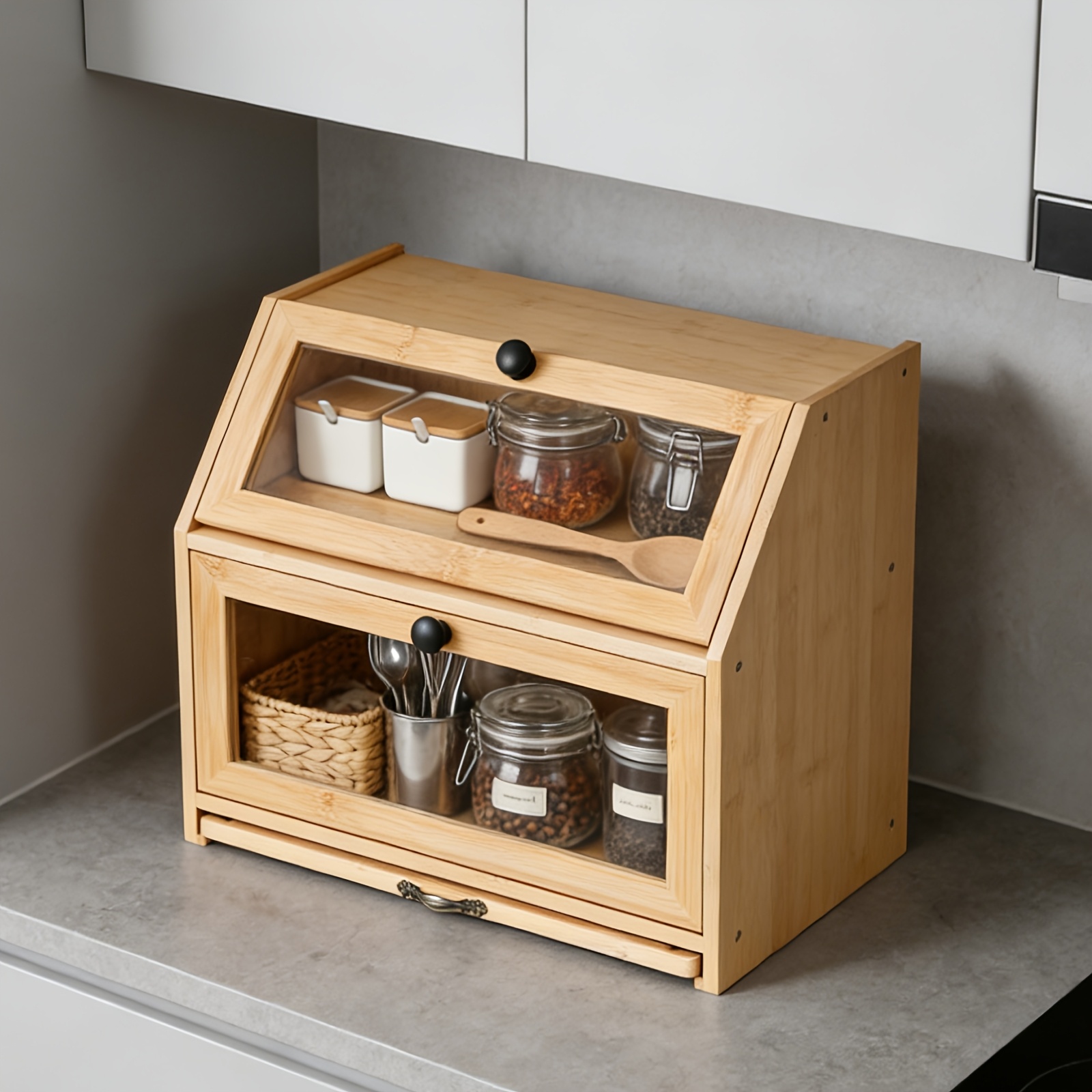 schmaler gewürzschrank organizer