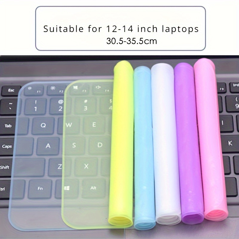 12 14 inch laptop keyboard cover waterproof dust proof Temu - Main Image