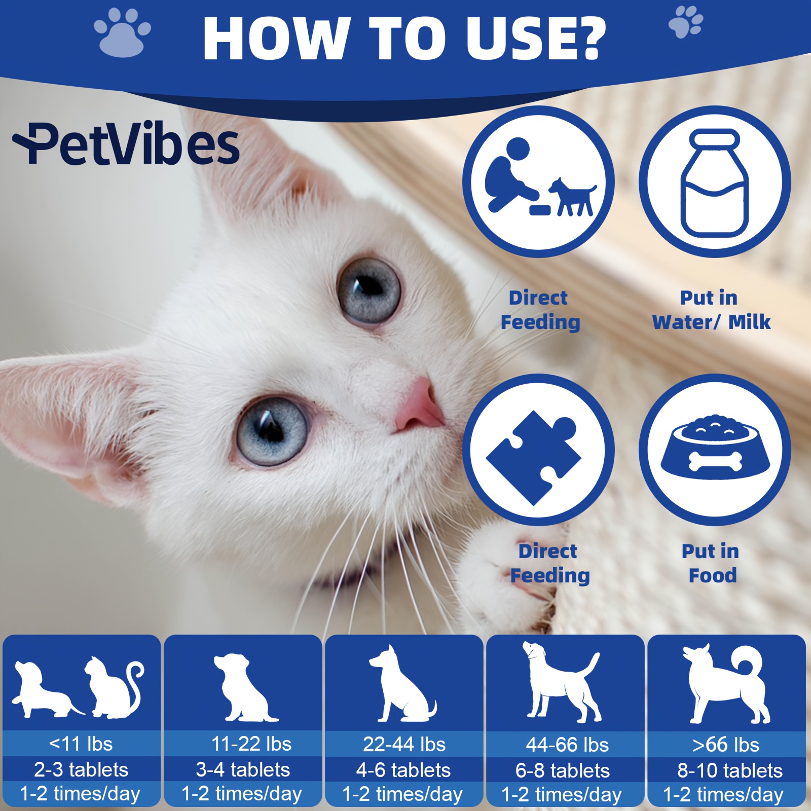 200 Amino Treats For Senior Cats - Petvibes Formula Supports Mobility, Defense & Shiny Fur In Salmon Flavor