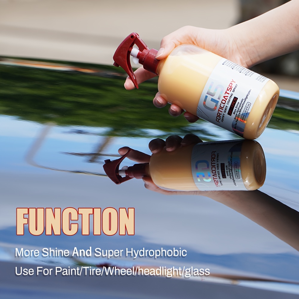 foryicoatspy ceramic coating   car wax polish spray wax hydrophobic   polish detail protection