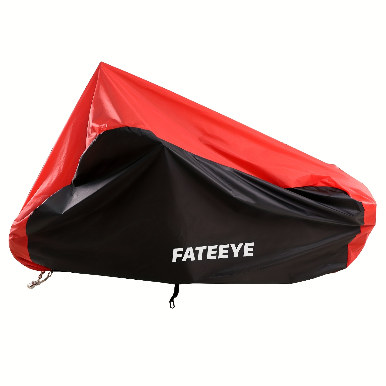 Red Motorcycle Covers Size Xl 245*105*125cm Motorbike Protector Covers For Indoor Outdoor