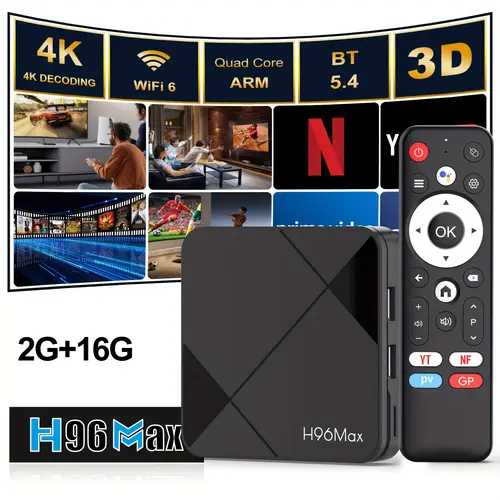 rk3518 14 0 smart tv box with 4k 60fps wi fi 6 wireless 5 4 100m ethernet hdr10 assistant 2gb ddr3 media player for streaming gaming smart tv for hub stylish device reliable gadget entertainment