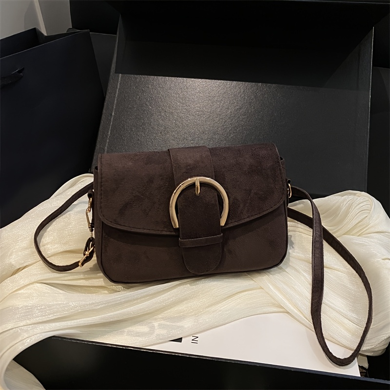 TEMU A Vintage Exquisite And Compact Single-shoulder Crossbody Bag For Girls, A Stylish Vintage Crossbody Bag With An Adjustable Shoulder Strap. A As