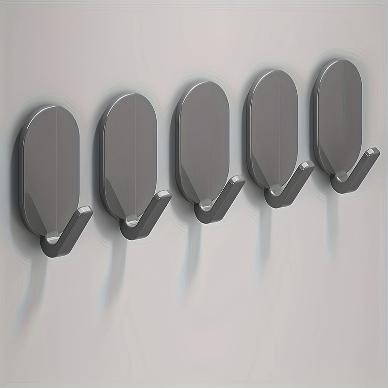 Adhesive Hooks Heavy duty No Drilling Needed Ideal Bathroom - Temu