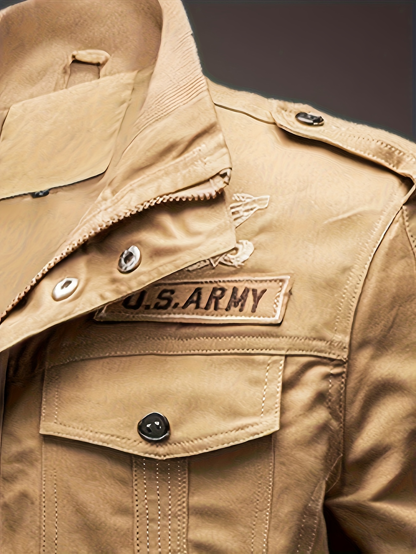 mens heavy duty windproof utility jacket thickened winter - Temu