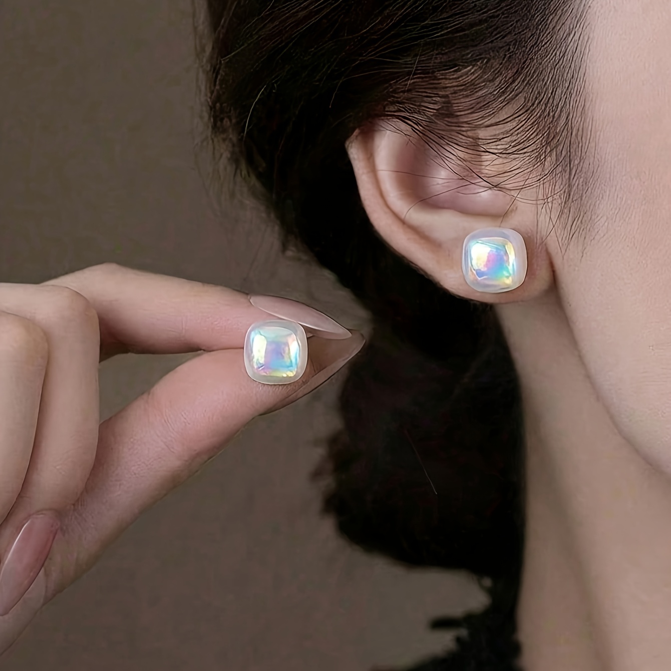 6 Pairs Elegant Cute All-Match Geometric Earrings Set