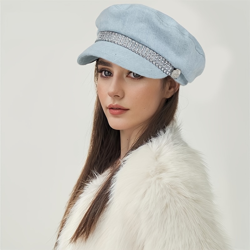 chic denim sparkling band vintage Temu Mauritius