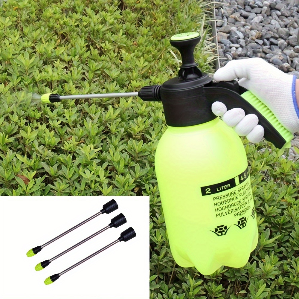 

1/2pcs, Stainless Steel Sprayer Nozzle, 23cm/8.98in Extension Rod, Long Spray Head For Garden Watering Tools, Sprayer Accessories
