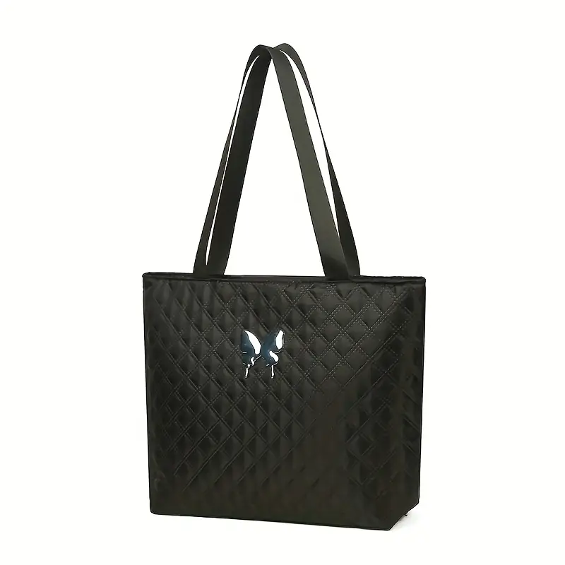 stylish womens tote bag commuting featuring a trendy shoulder design details 6