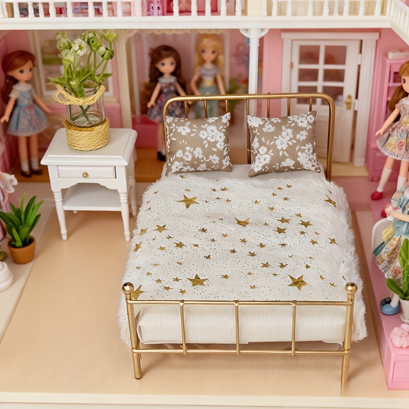 Produktbild von Puppenhaus Bett, Puppenhaus Möbel Im Maßstab 1