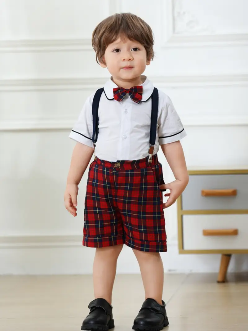 dress shorts with suspenders Suspender Short Mist 6Y