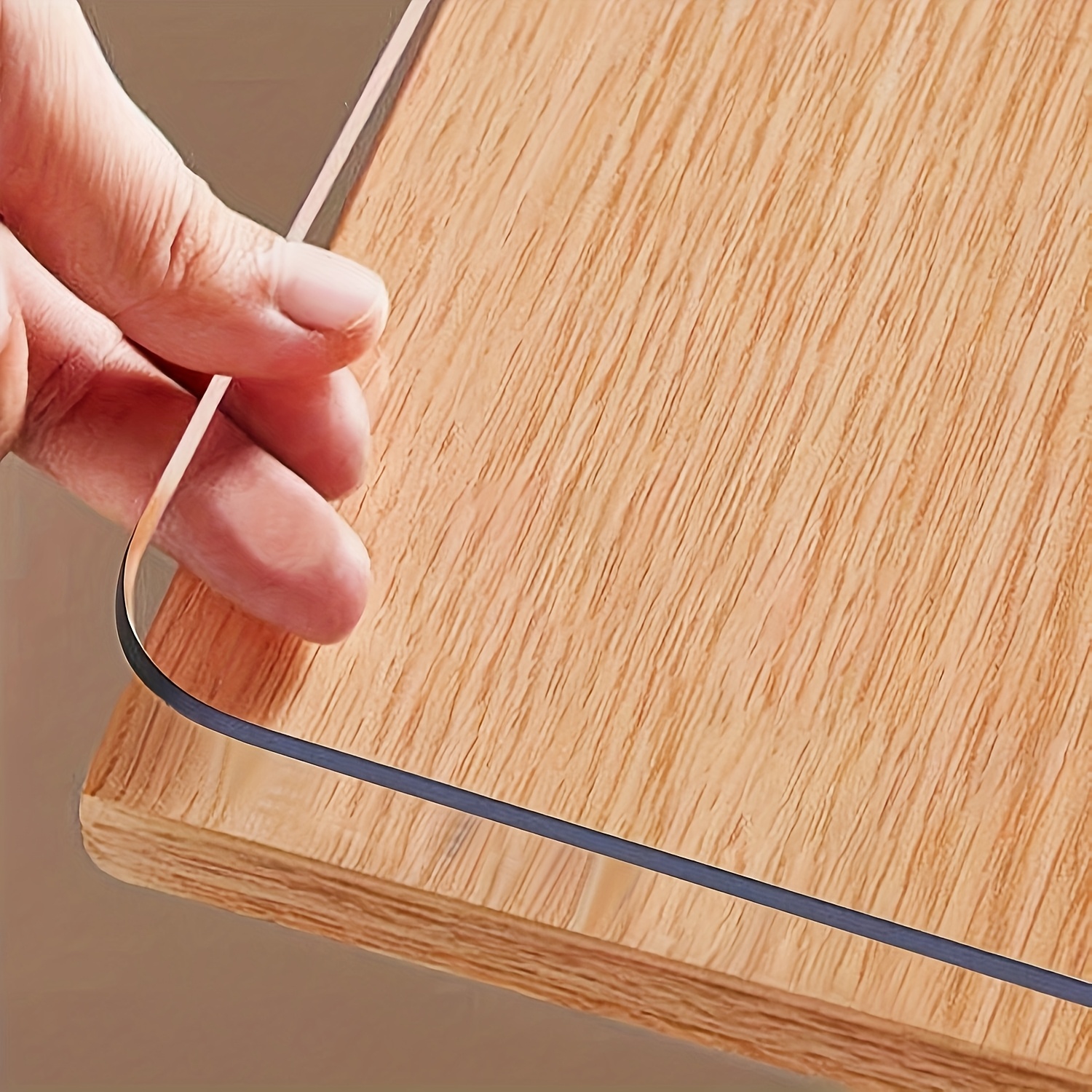 E-shop 2 mm dicke transparente PVC-Tischschutzdecke – Hitzebeständig, hochwertig, kratzfeste rechteckige Abdeckung für Esstische & Couchtische zu