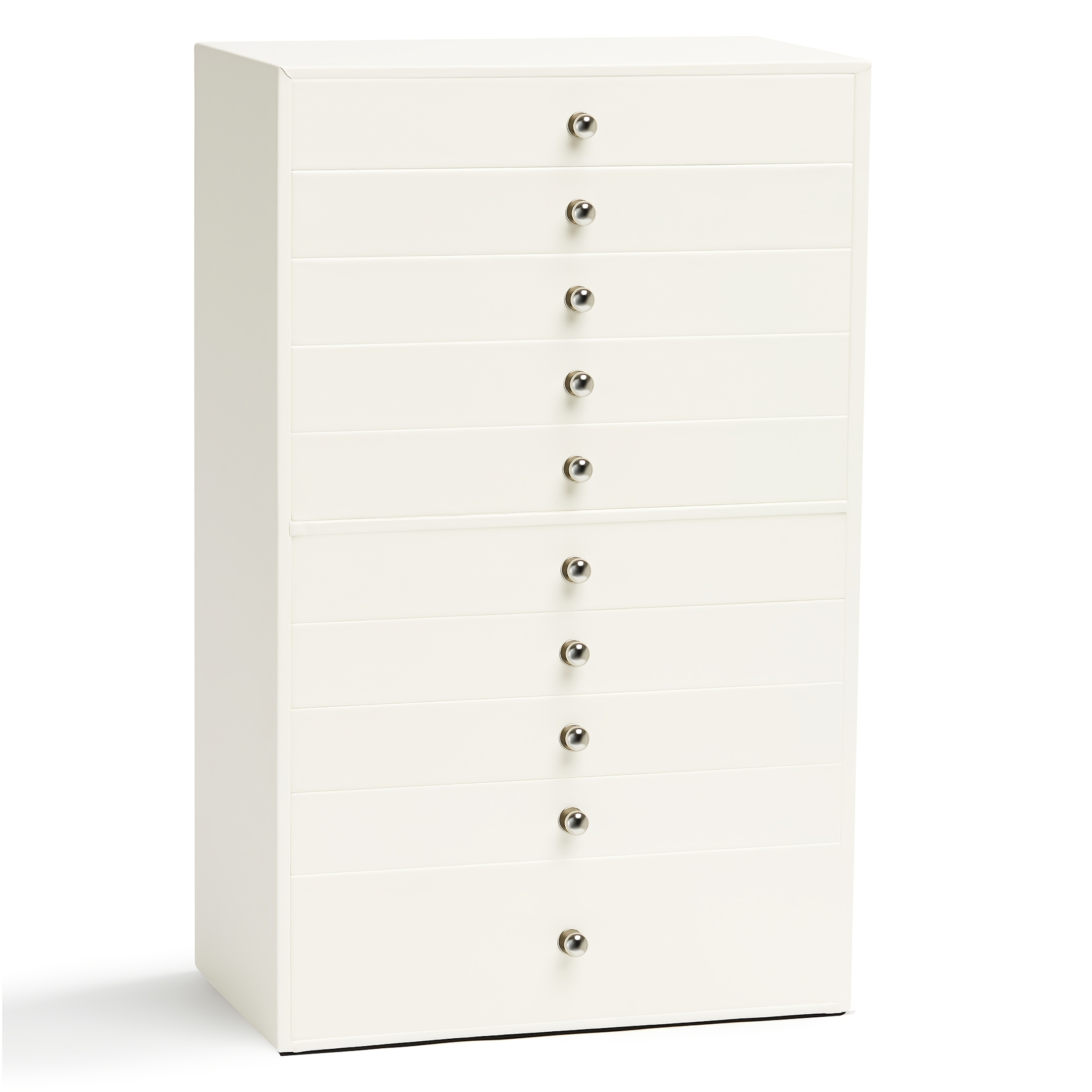 1pc large capacity ten layer velvet jewelry storage cabinet with 10 drawers stylish rectangle design tabletop mounting multipurpose contemporary   gift for mothers day valentines day birthday christmas gift jewelry boxes Product details 3