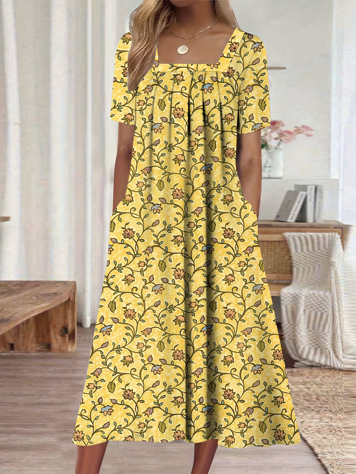 chinese dress ladies Coral Sea Maxi Dress - Floral main image 0