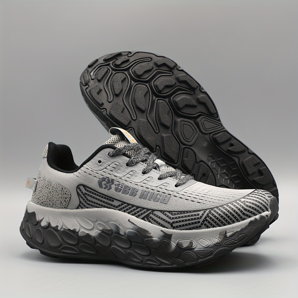 Men'S Thick-Soled Height-Increasing Sports Casual Shoes, Comfortable And Lightweight, Shock-Absorbing Outdoor Jogging Shoes, Slip-Resistant And Breathable Hiking Footwear