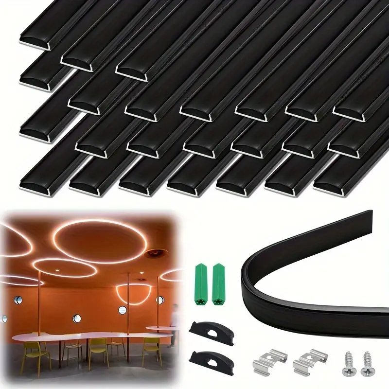 Muzata Canal De Aluminio Para La Luz De Tira Llevada Blanc | Envío Gratis