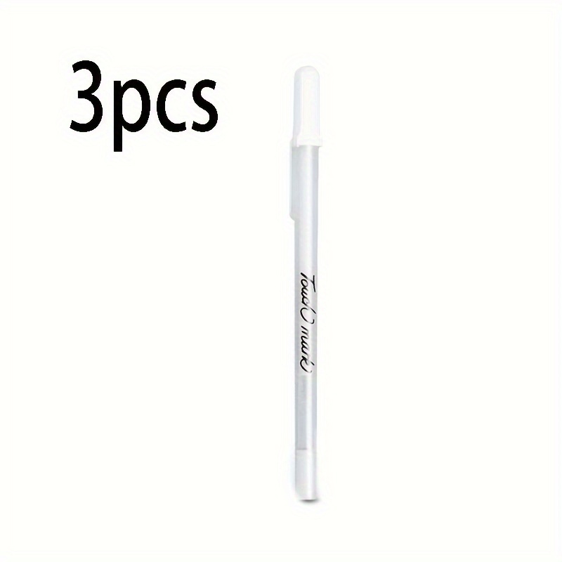 3pcs Of White Highlighter Pens For Doodling, Outlining, And Colorful Oil-based Markers For Art Students And Anime Drawing, Perfect For Journaling