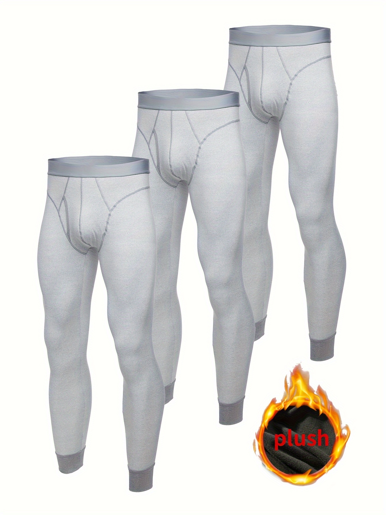 Mens Thermal Pants 5x Thermal Underwear Warmland Star Men's Long