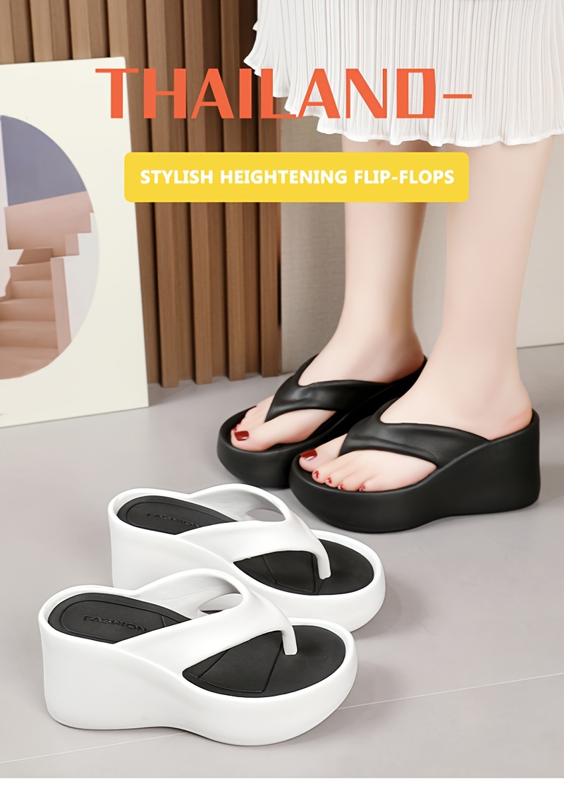womens   flip flops with arch support casual slide sandals for indoor outdoor summer patio pool non slip eva sole Product details 0