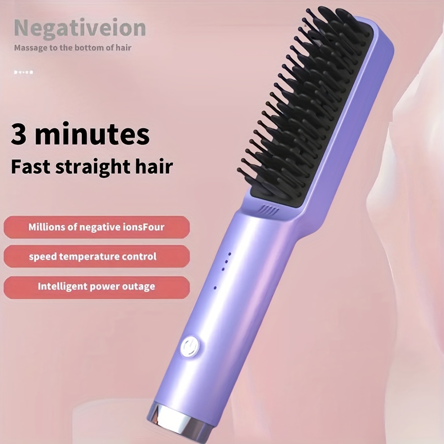 

Straight Comb, 3 Adjustments, Heating Straight Comb, Heating , - , Led Display , Long- Shine, Suitable For , , And Women's