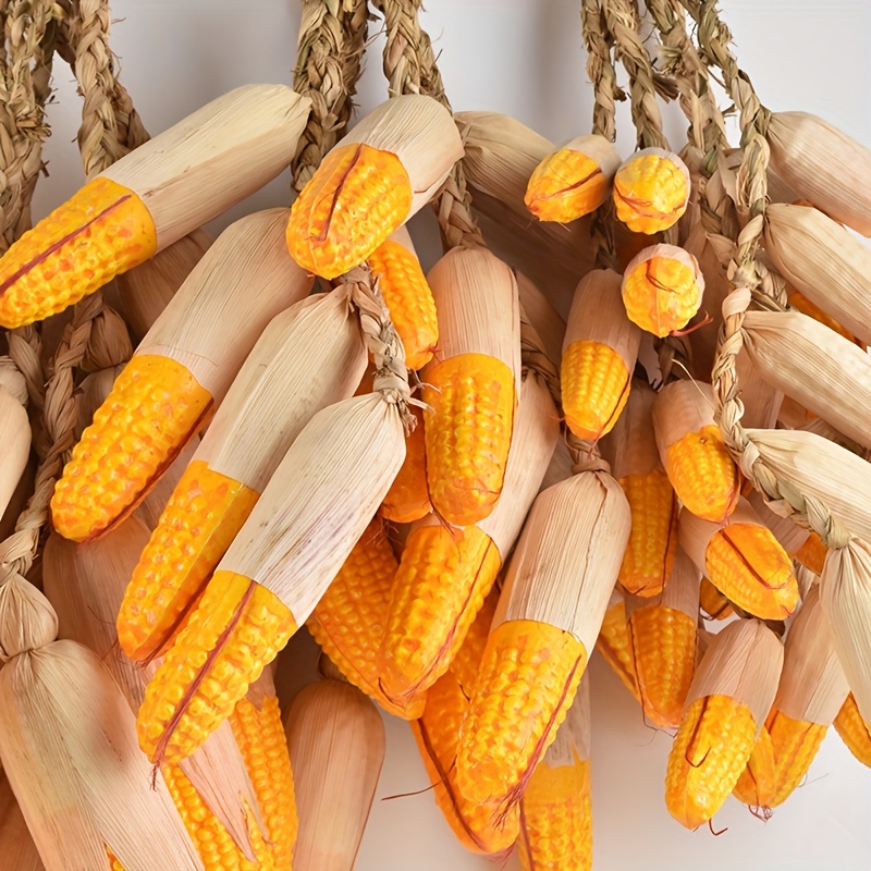 RORPOIR Künstlicher Maiskolben Deko - 50 Cm Realistische Gemüsedekoration
