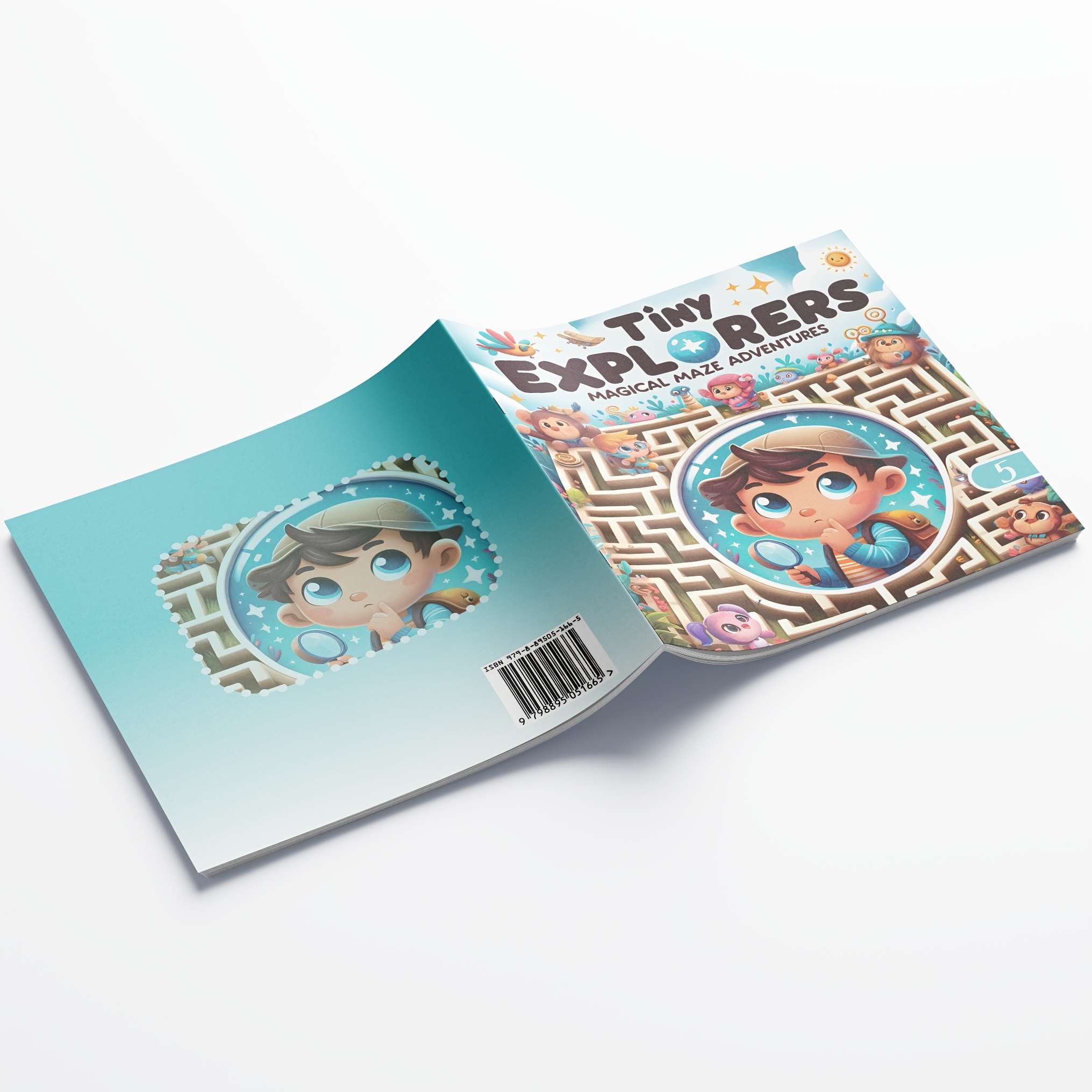 1pc Enhancing Children's Cognitive Skills Through Maze Adventure Challenges