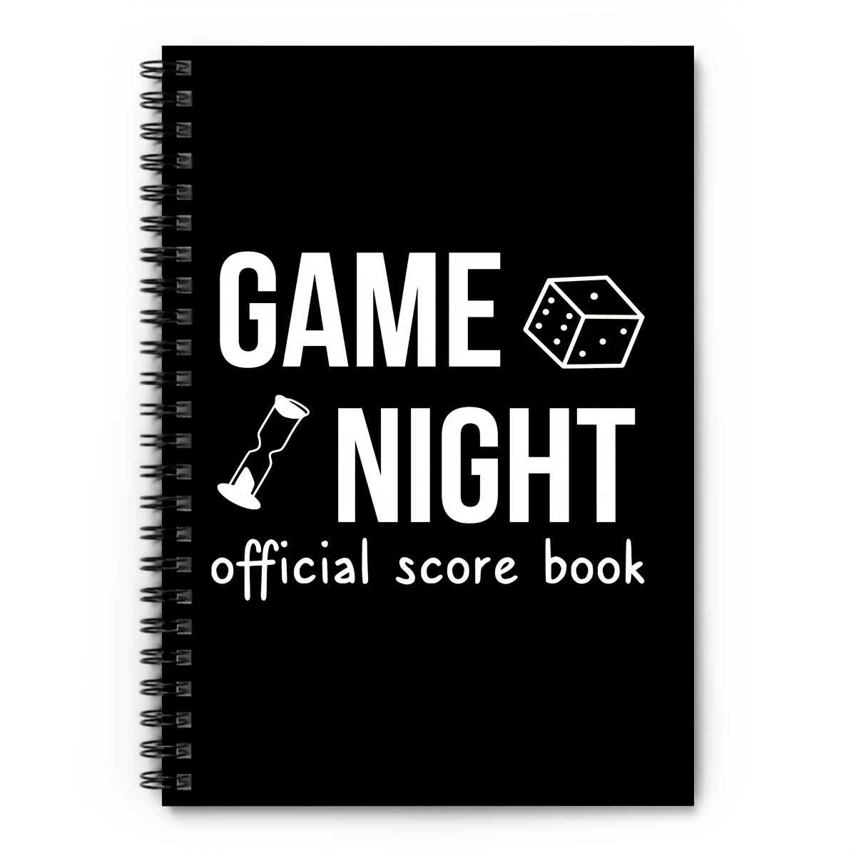 Notebook For Tracking Scores During , Perfect For Board Game Enthusiasts. A Great Gift For , Christmas, Or Office Use, Measuring 5.5" X 8.3"